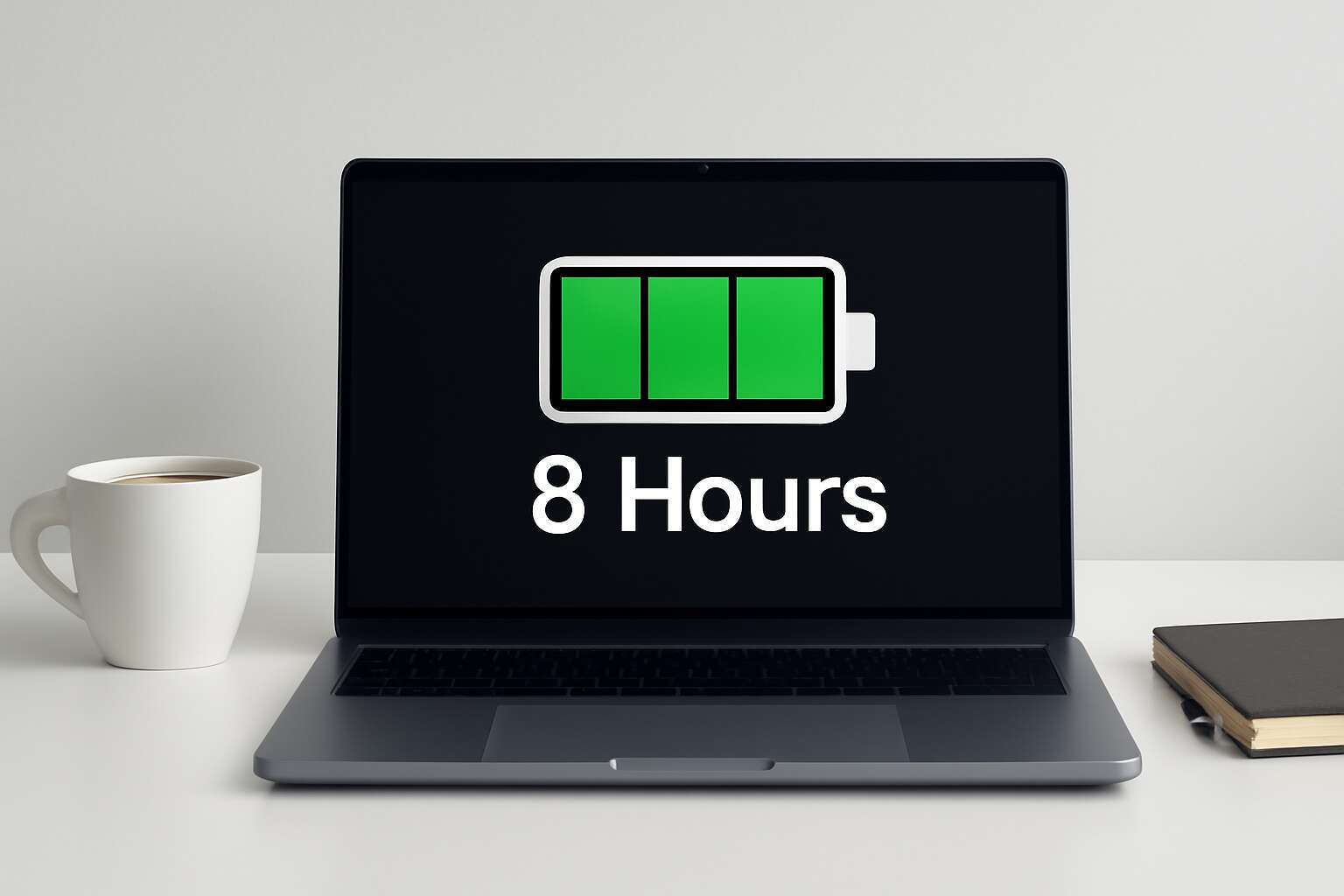 laptop battery 8 hours