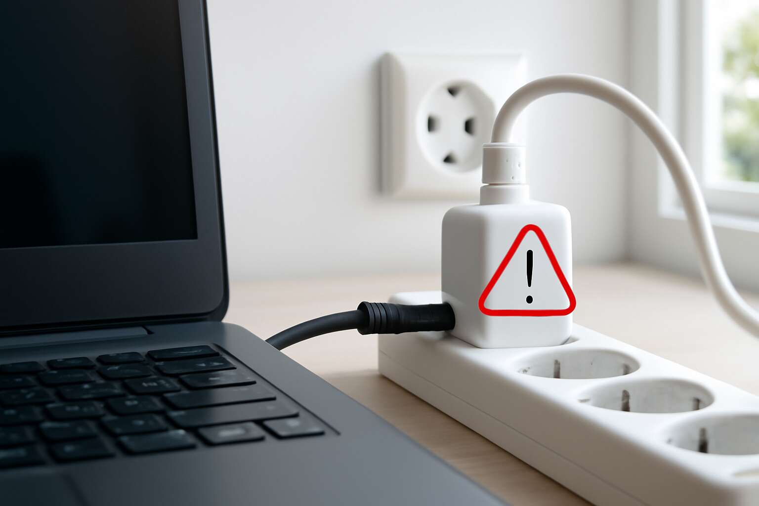can a power surge damage a laptop battery