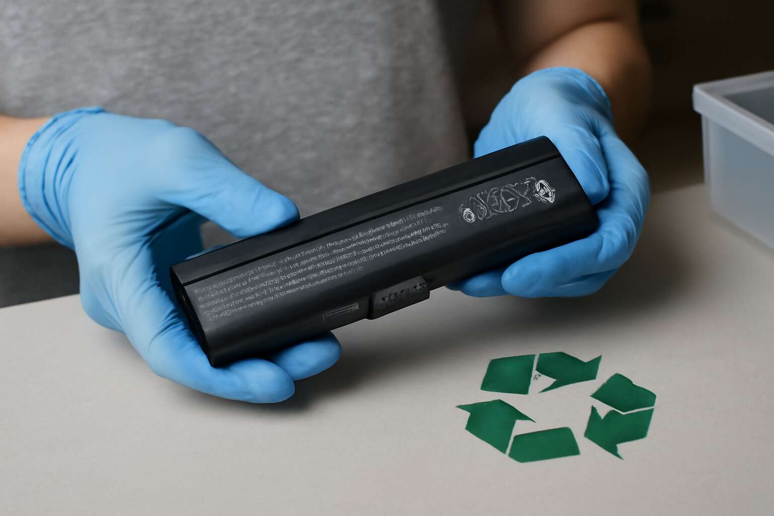 what to do with used laptop batteries