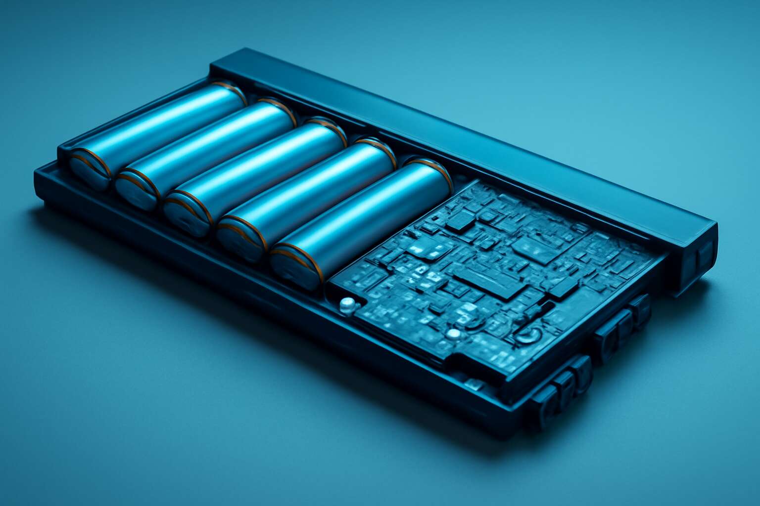 laptop battery 3d model