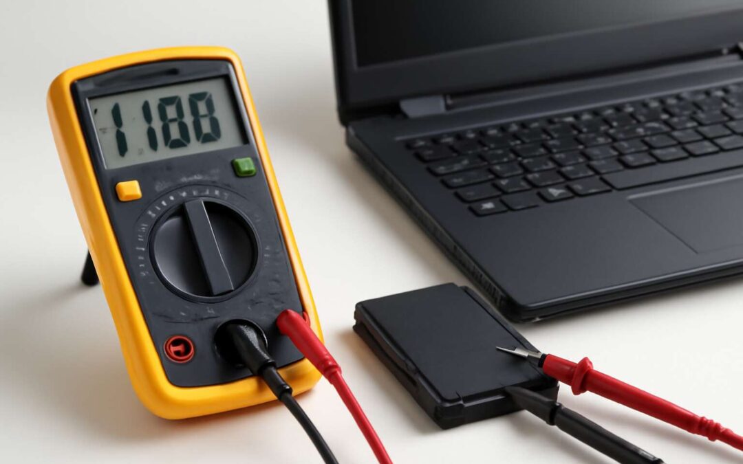 Revive Your Laptop: laptop battery test with multimeter for precise health insights