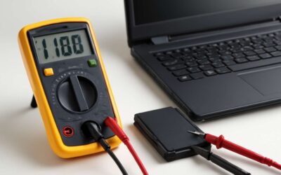 Revive Your Laptop: laptop battery test with multimeter for precise health insights