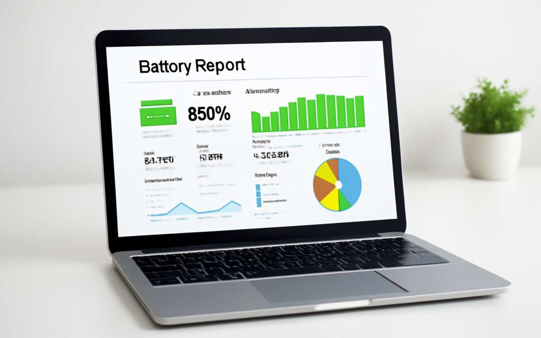 Boost Productivity with laptop battery report command: Quick Power Health Insights.