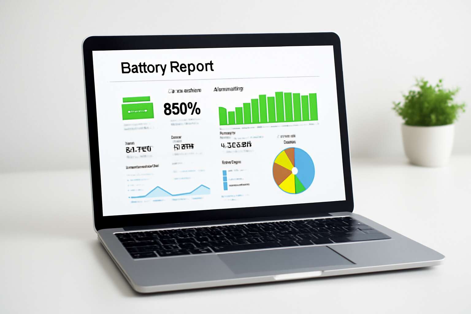 laptop battery report command