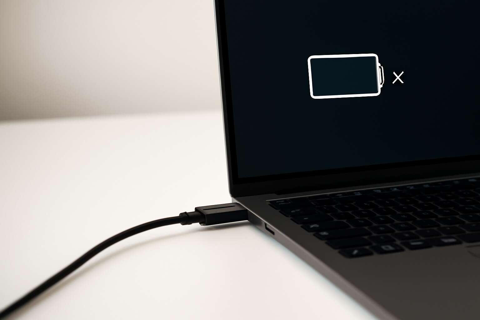 when laptop battery is not charging