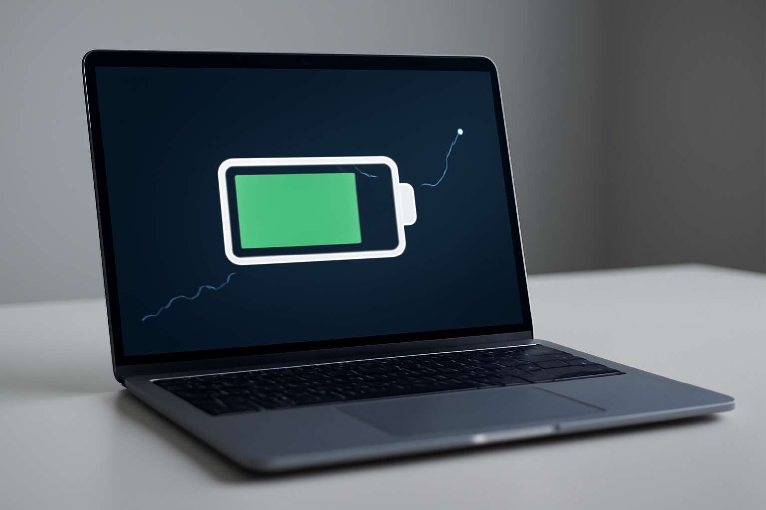 on laptop batteries