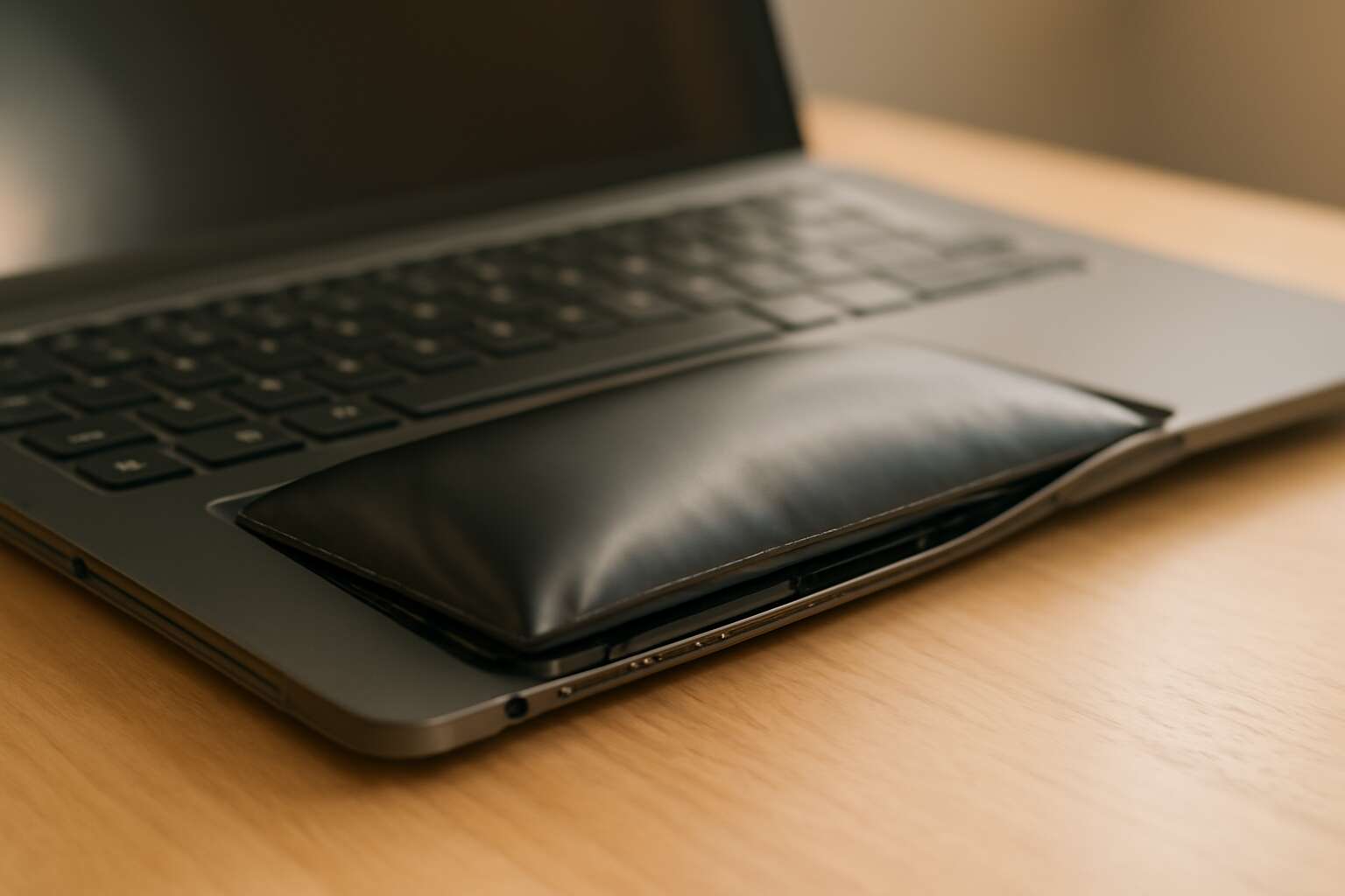 can laptop batteries swell