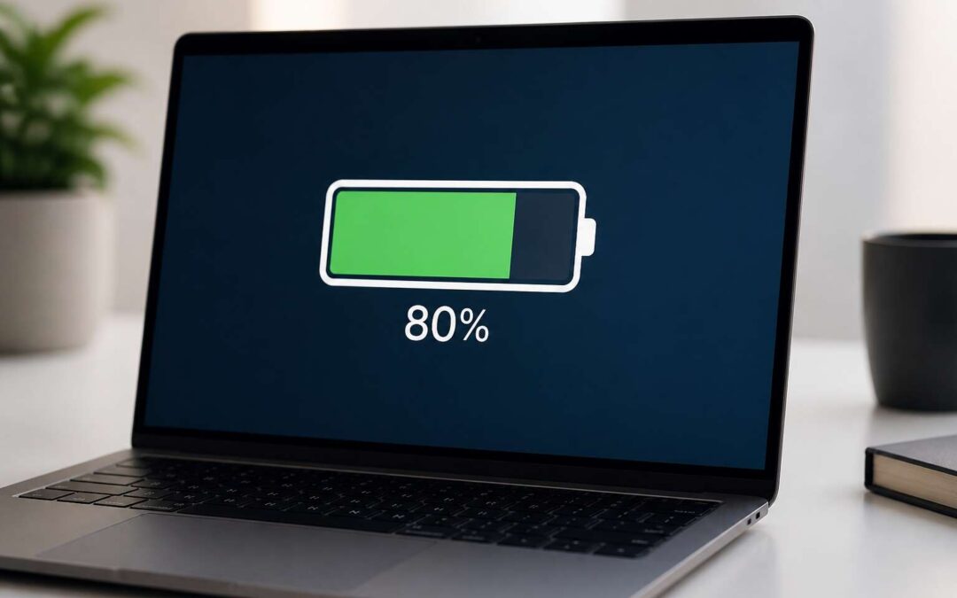 Laptop battery charge 80 only? Here’s why and how to fix it.