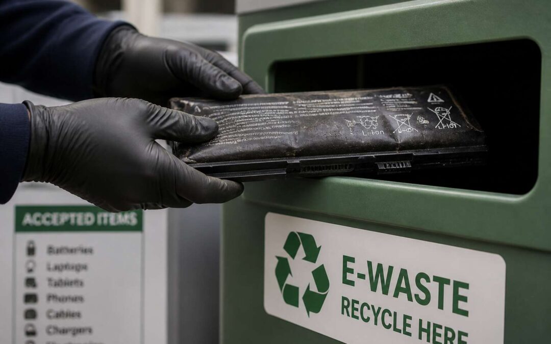 Safe disposal of laptop batteries: follow these steps today.