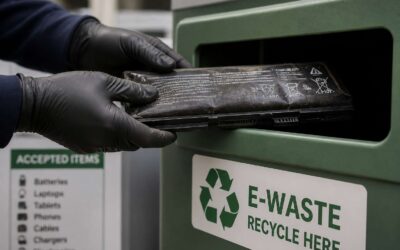 Safe disposal of laptop batteries: follow these steps today.