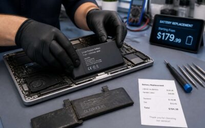 Compare laptop battery change price, find a local deal.